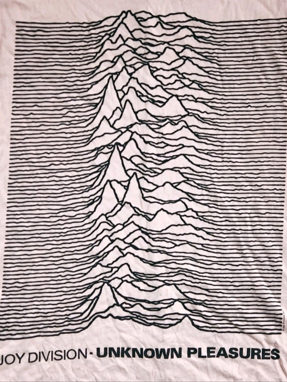 Joy Division Unknown Pleasures Sleeveless Shirt